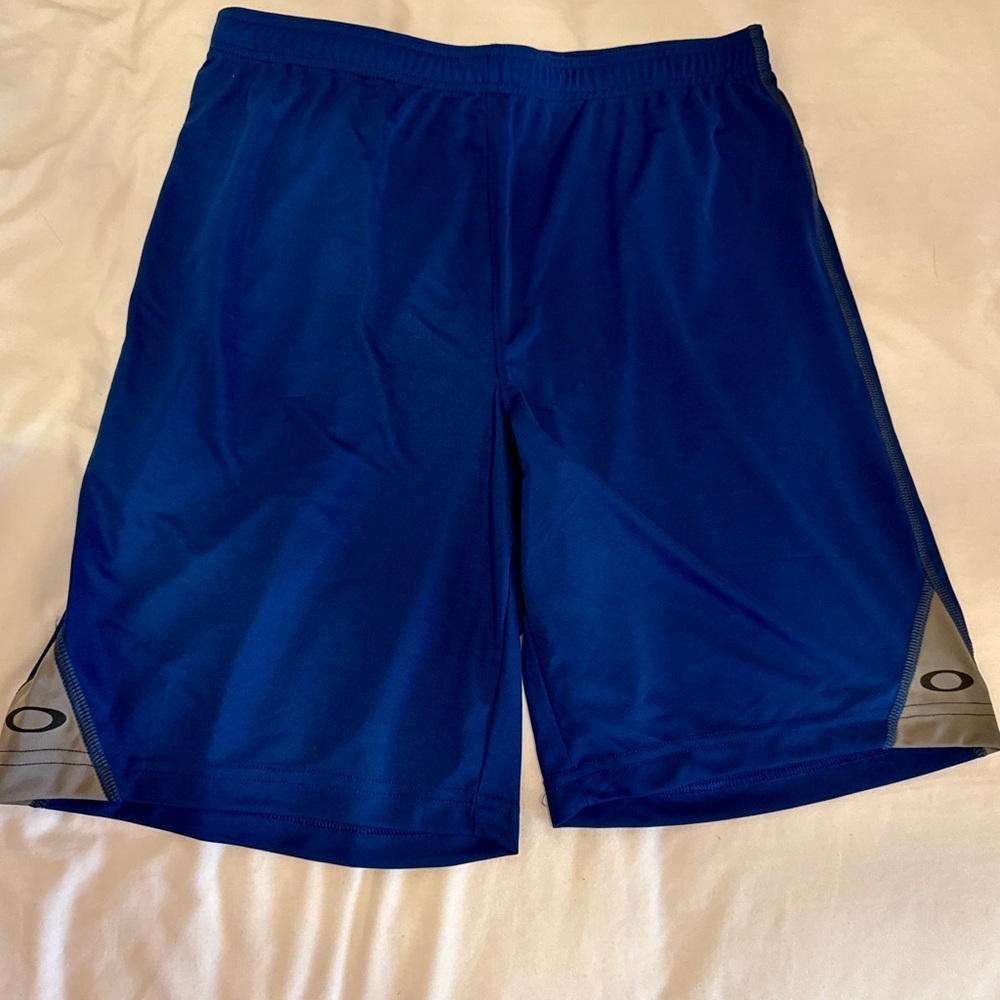 Oakley Blue Athletic Performance Shorts